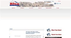 Desktop Screenshot of bilentesisleri.com
